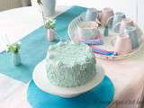 Première bougie de Sofia… Gâteau d’anniversaire couleur pastel