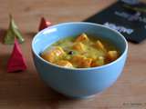 Curry de patate douce à la crème de coco & chutney de mangues