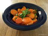Salade de carottes à la coriandre, cumin & fleur d’oranger