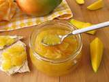 Confiture à la mangue et gingembre