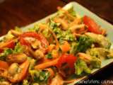 Salade façon pad-thaï