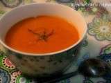 Soupe butternut & tomate, tout en douceur