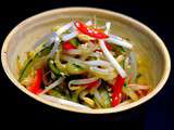 S137 - salade concombre soja poivron a la japonaise