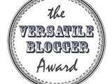  Versatile Blogger Award 
