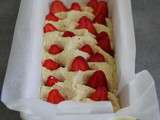 Cake vanille fraises sans gluten