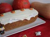 Gâteau au potimarron façon carrot cake sans gluten - parfait pour Halloween