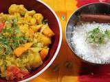 Mix vegetable ou mélange de légumes à l'indienne