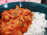 Curry de pois-chiche à la tomate