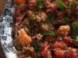 Quinoa au saumon et au agrumes