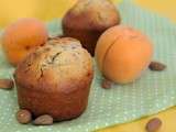 Muffins aux abricots et aux amandes