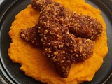 Aiguillettes de canard en croûte de noisettes