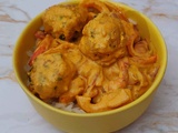 Boulettes de dinde au curry