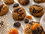 Cookies abricot chocolat de Frédéric Bau