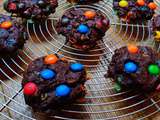 Cookies ultra chocolatés aux m&m’s
