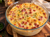 Coquillettes ultra généreuses au jambon