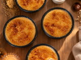 Crèmes brûlées à la crème de marrons