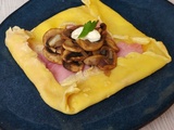 Crêpes jambon champignons