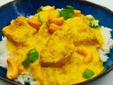 Curry de poulet mangue/coco