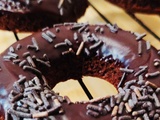 Donuts au four tout chocolat