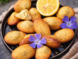 Madeleines citron pavot