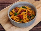 One pot pasta tomates confites épinards