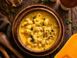 Pipe rigate, sauce au butternut rôti