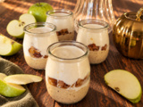Riz au lait caramélisé aux pommes