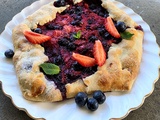Tarte rustique aux fruits rouges
