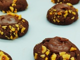 Thumbprints chocolat noisettes
