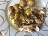 Aiguillettes de poulet marinées et cuites au four