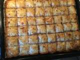 Délicieux gâteaux moyen-orientaux, la vraie recette d'Alep : les Baklavas بقلاوة aux noix une recette toute simple et facile à réaliser