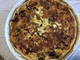 Quiche aux courgettes grillées et lardons