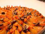 Tarte abricots et noix