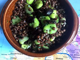 Salade de Lentilles aux Fèves