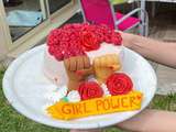 Gâteau  Girl Power  pour des miamuseuses de choc