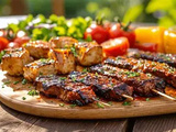 Barbecue, 3 plats ,3 idées