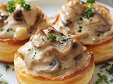 Boucher à la Reine Volaille avec Quenelles et Champignons
