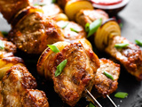 Brochettes de Poulet Marinées