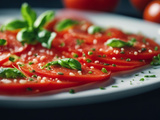 Carpaccio de Tomate à la Toscane