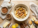 Crumble Pommes Poires Amandes