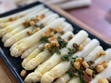 Feuilleté d’Asperges Blanches