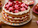 Gâteau aux Fraises et Framboises
