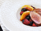 Magret de Canard aux Fruits Rouges