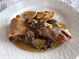 Poulet de Bresse à la Crème de Morilles