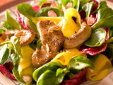 Salade de Foie Gras aux Fruits Exotiques