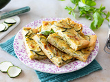 Scarpaccia de courgettes