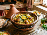 Tajine Poulet Citron Olive