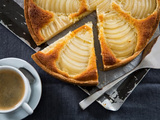 Tarte Poires Amandes