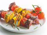 Très chouettes les brochettes « brochettes mixed grill «