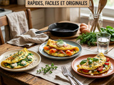 Trois Omelettes Rapides, Faciles et Originales